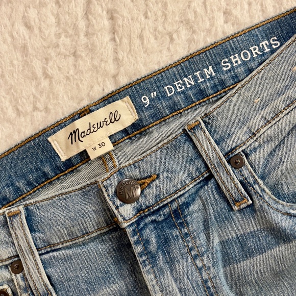 Men’s Madewell Light Denim Shorts 30 - Picture 3 of 4